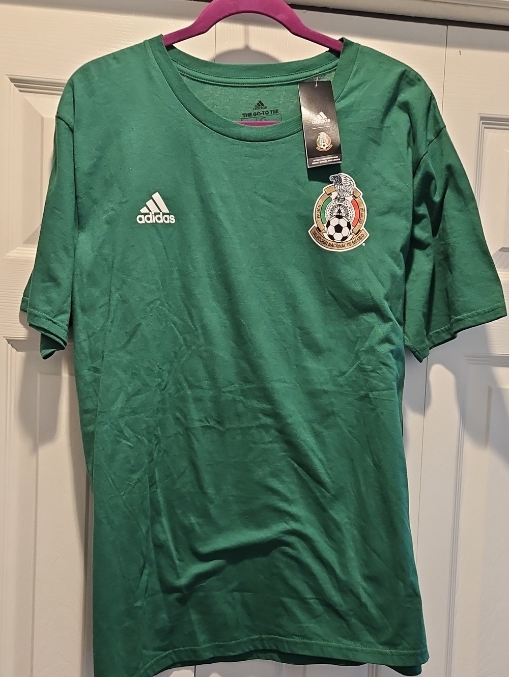 ADIDAS MEXICO NATIONAL TEAM CHICHARITO T SHIRT. NEW WITH TAGS